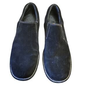 Cole Haan Country Black Suede Slip on Comfort Shoes Women's 7B Rubber Sole